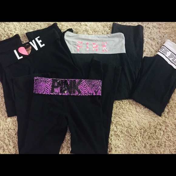 PINK Victoria's Secret Pants - Victoria’s Secret bundle/ PINK yoga pants